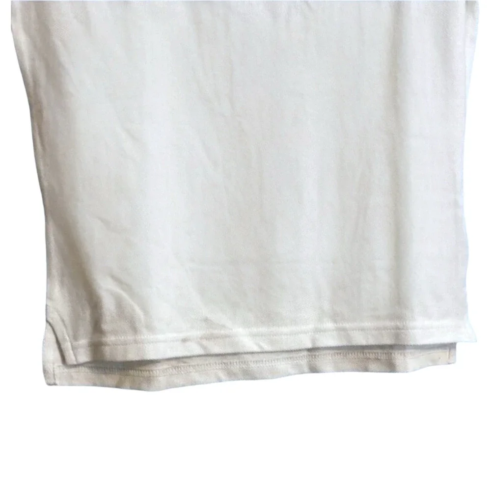Boys GAP Uniform‎ Long sleeve Polo Shirt Size S White Organic Cotton NWT-READ